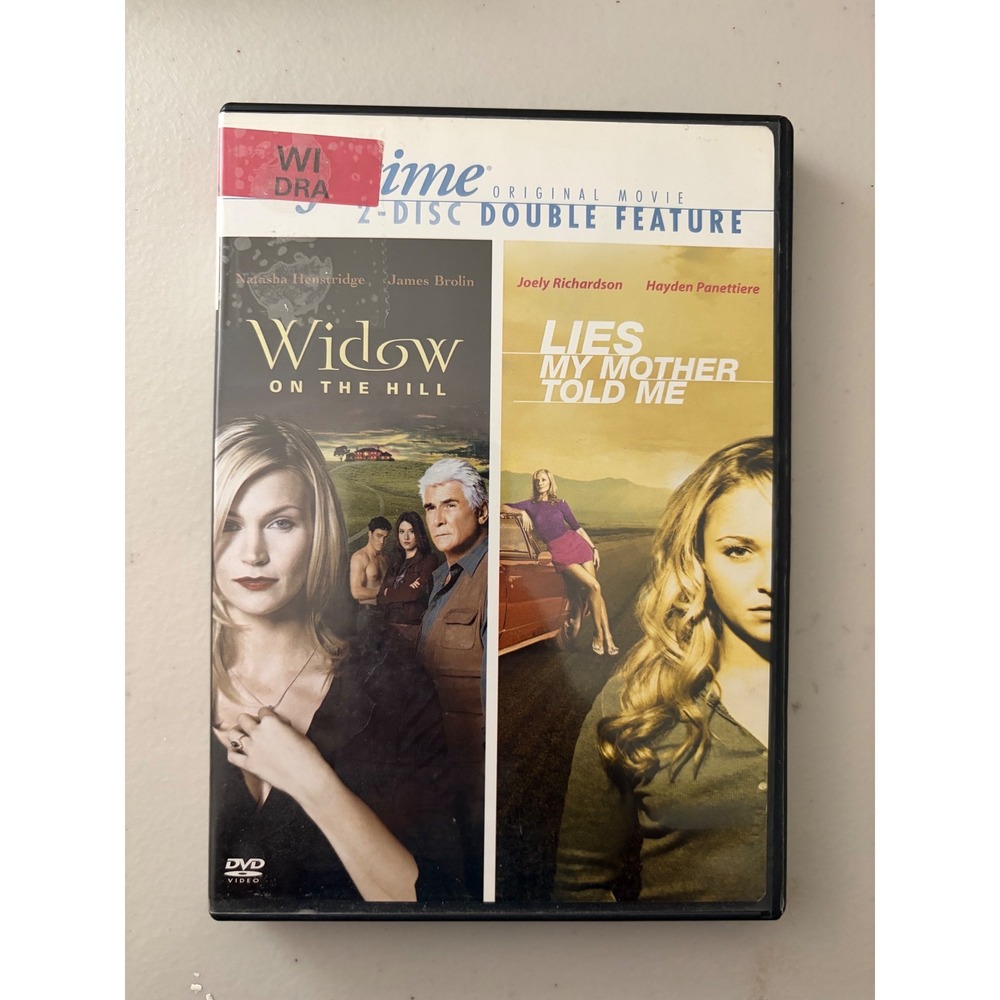 Lifetime Double Feature DVD Widow on the Hill Lies My Mother Told Me 2-Disc Set